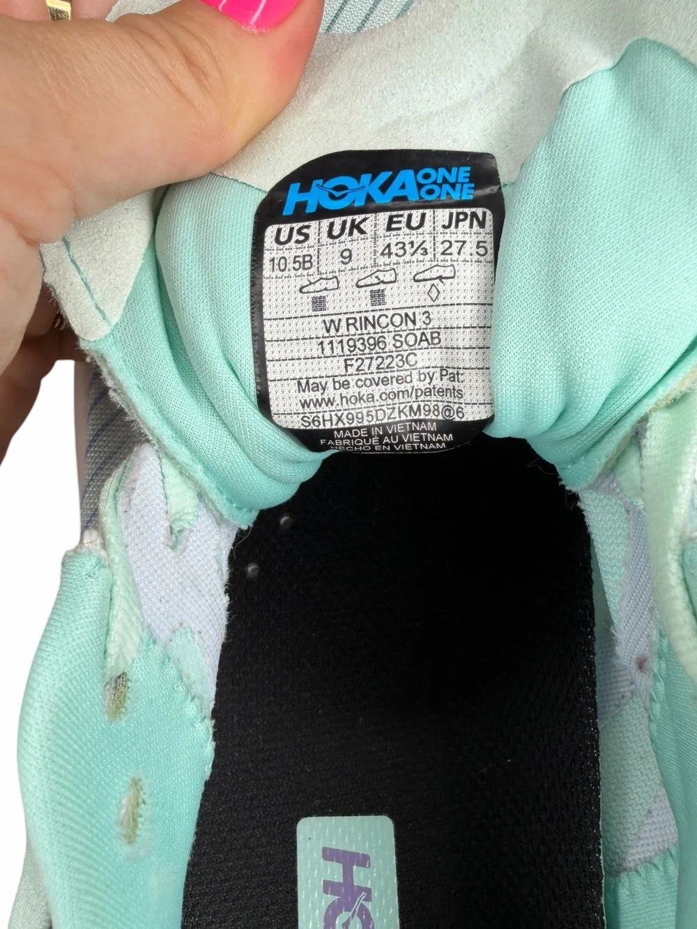 Hoka rincon running